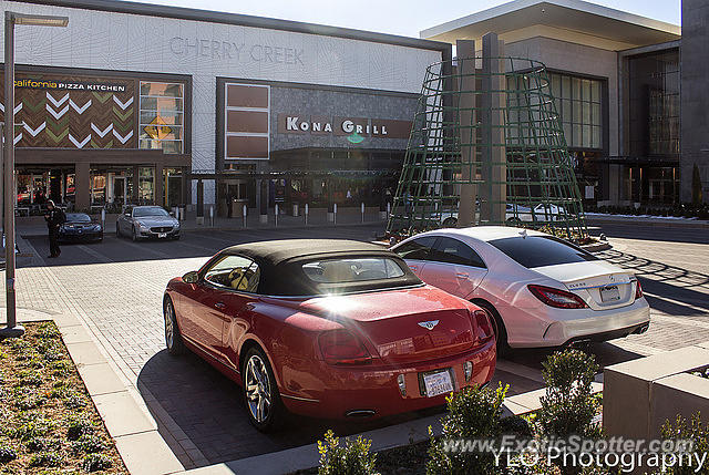 Bentley Continental spotted in Cherry Creek, Colorado