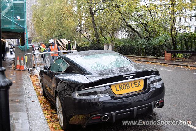 Aston Martin DBS spotted in London, United Kingdom