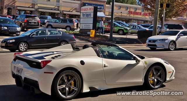 Ferrari 458 Italia spotted in Atlanta, Georgia