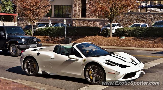 Ferrari 458 Italia spotted in Atlanta, Georgia