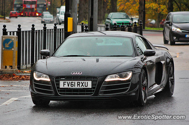 Audi R8 spotted in London, United Kingdom