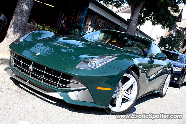 Ferrari F12 spotted in Carmel, California