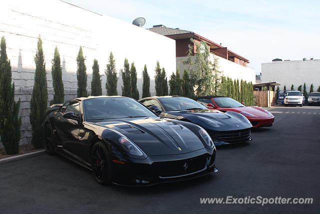 Ferrari 599GTO spotted in Carmel, California