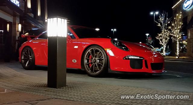 Porsche 911 GT3 spotted in Lone Tree, Colorado