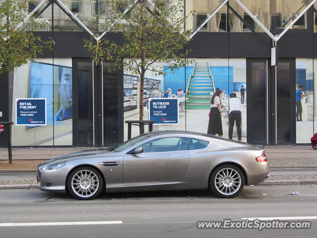 Aston Martin DB9 spotted in Copenhagen, Denmark