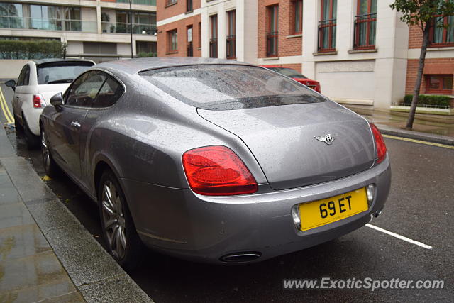 Bentley Continental spotted in London, United Kingdom