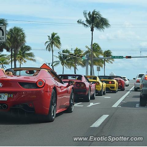 Ferrari 458 Italia spotted in Fort Lauderdale, Florida