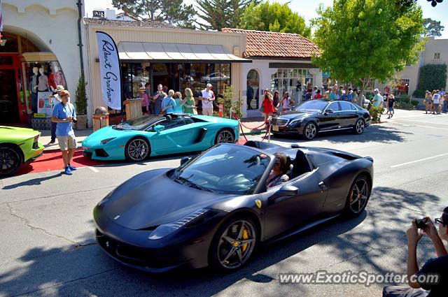 Ferrari 458 Italia spotted in Carmel, California