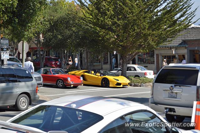 Lamborghini Aventador spotted in Carmel, California