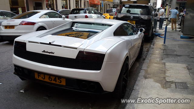 Lamborghini Gallardo spotted in Hong Kong, China