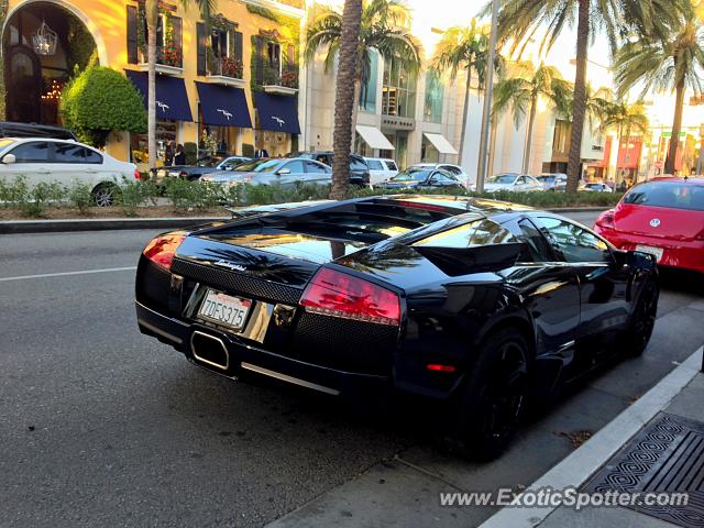 Lamborghini Murcielago spotted in Beverly Hills, California