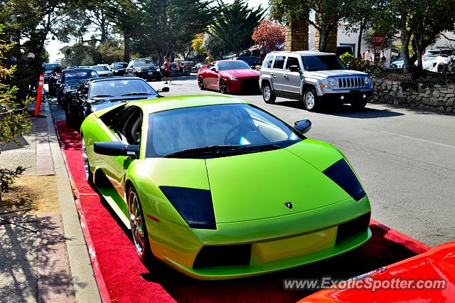 Lamborghini Murcielago spotted in Carmel, California