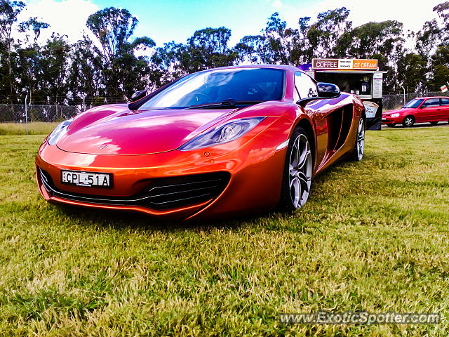 Mclaren MP4-12C spotted in Sydney, Australia