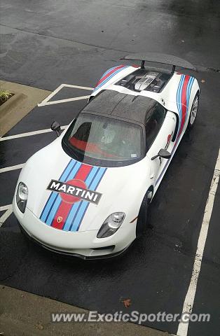 Porsche 918 Spyder spotted in Eureka Springs, Arkansas