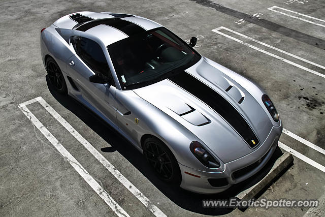 Ferrari 599GTO spotted in Pebble Beach, California