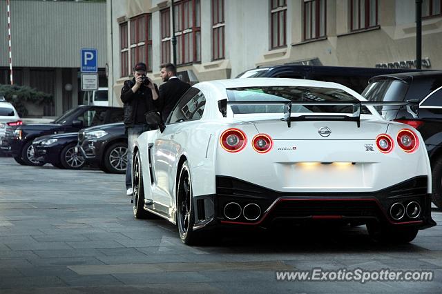 Nissan GT-R spotted in Prague, Czech Republic