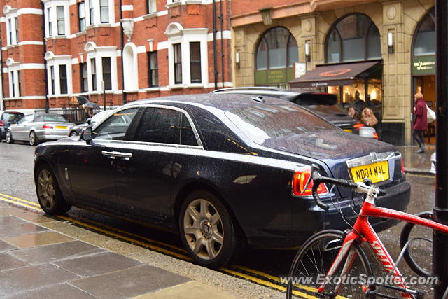 Rolls-Royce Ghost spotted in London, United Kingdom