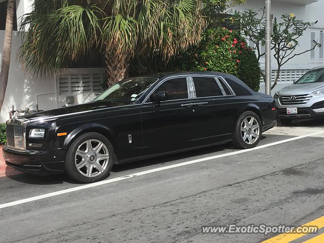 Rolls-Royce Phantom spotted in Miami, Florida