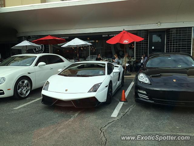 Lamborghini Gallardo spotted in Houston, Texas