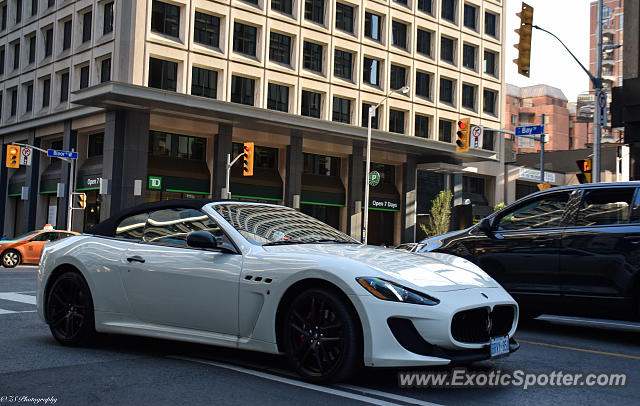 Maserati GranTurismo spotted in Toronto, Canada