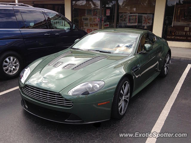 Aston Martin Vantage spotted in Stuart, Florida