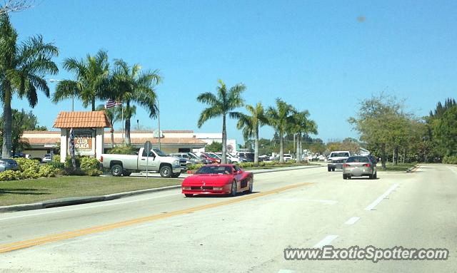 Ferrari Testarossa spotted in Stuart, Florida