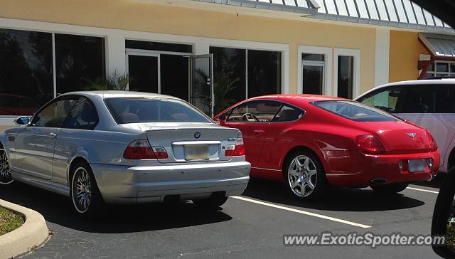 Bentley Continental spotted in Stuart, Florida