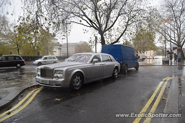 Rolls-Royce Phantom spotted in London, United Kingdom