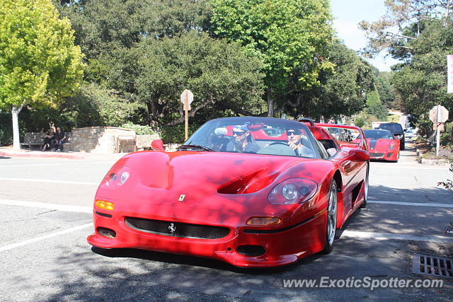 Ferrari F50 spotted in Carmel, California