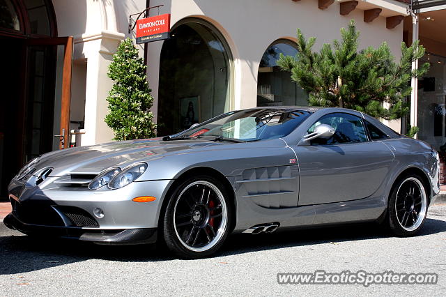 Mercedes SLR spotted in Carmel, California