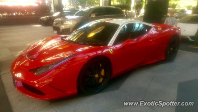 Ferrari 458 Italia spotted in Melbourne, Australia