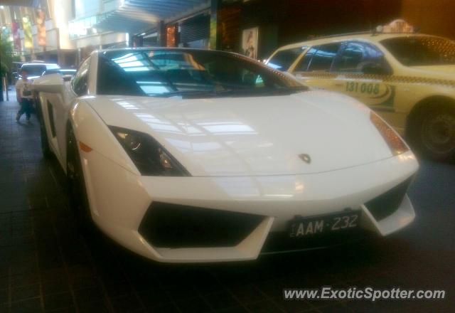 Lamborghini Gallardo spotted in Melbourne, Australia