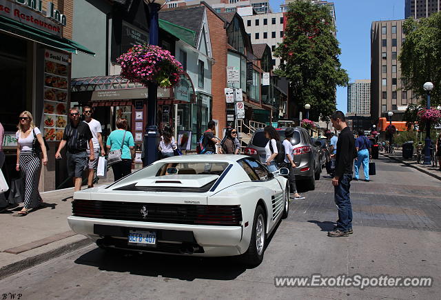 Ferrari Testarossa spotted in Toronto, Canada