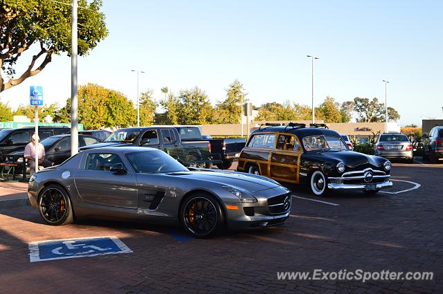 Mercedes SLS AMG spotted in Malibu, California