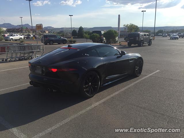 Jaguar F-Type spotted in El Paso, Texas