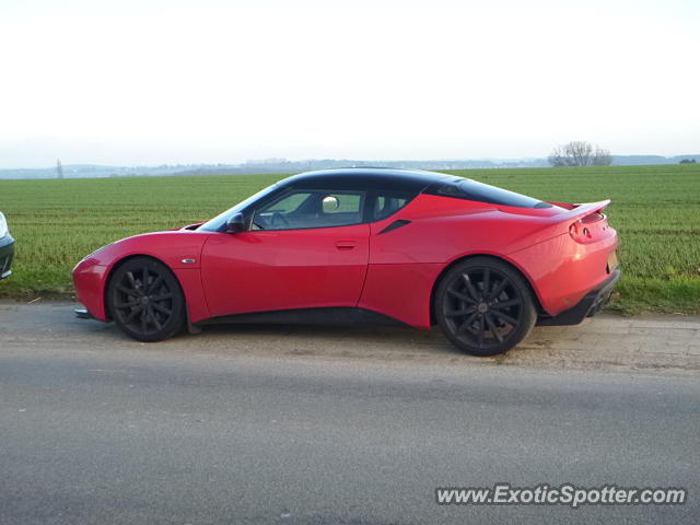 Lotus Evora spotted in Huy, Belgium