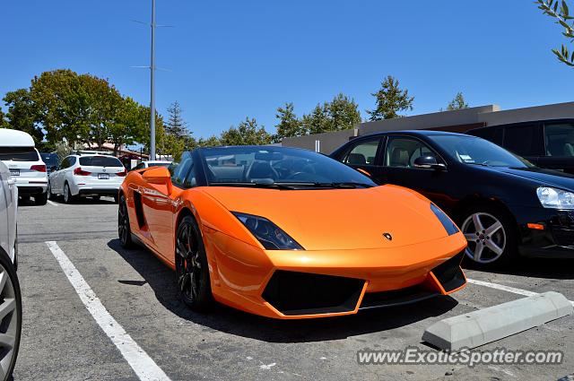 Lamborghini Gallardo spotted in Malibu, California