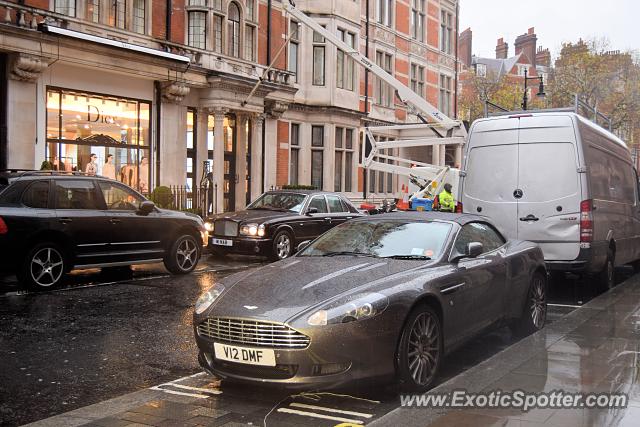 Aston Martin DB9 spotted in London, United Kingdom