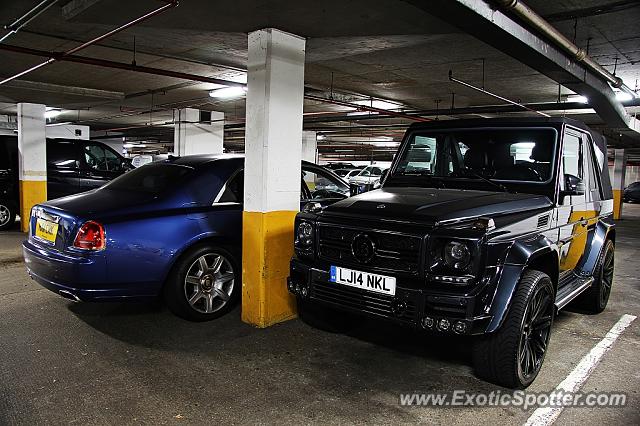 Rolls-Royce Ghost spotted in London, United Kingdom