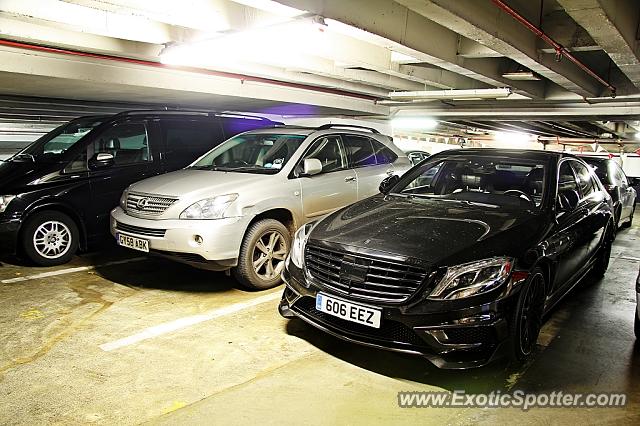 Mercedes S65 AMG spotted in London, United Kingdom