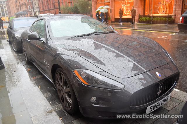 Maserati GranTurismo spotted in London, United Kingdom