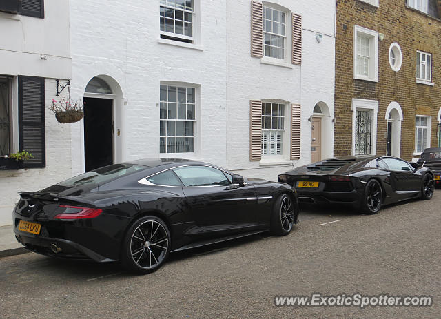 Aston Martin Vanquish spotted in London, United Kingdom