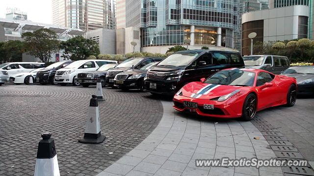 Ferrari 458 Italia spotted in Hong Kong, China