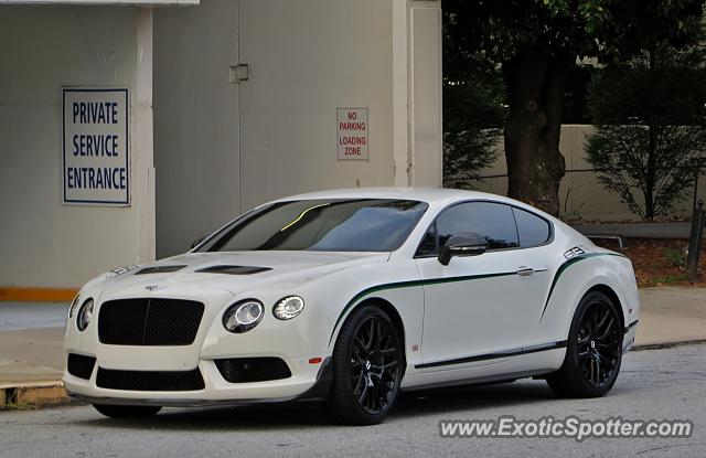 Bentley Continental spotted in Atlanta, Georgia