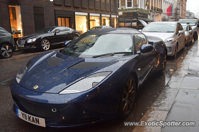 Lotus Evora spotted in London, United Kingdom