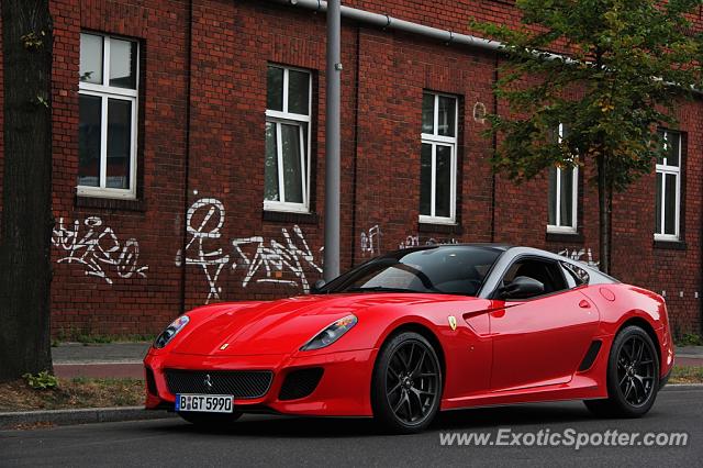 Ferrari 599GTO spotted in Berlin, Germany