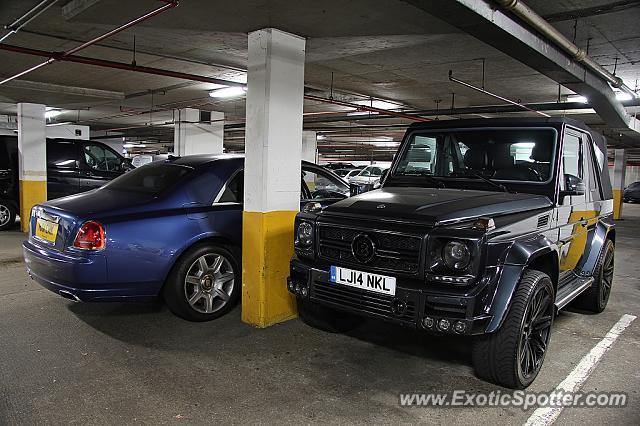 Rolls-Royce Ghost spotted in London, United Kingdom