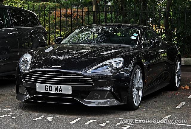 Aston Martin Vanquish spotted in London, United Kingdom