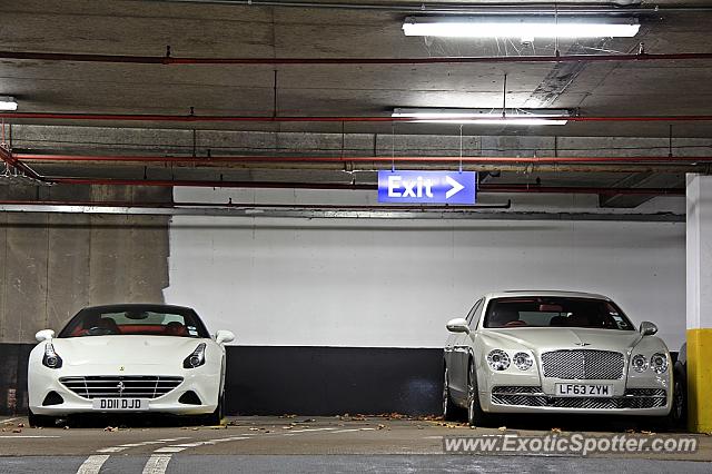 Ferrari California spotted in London, United Kingdom