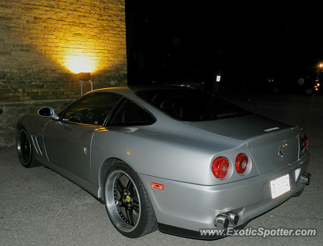 Ferrari 550 spotted in Aberfoyle, Canada